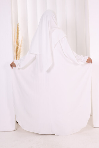 Pançolu Elbise Takım 8002 Ekru - 4