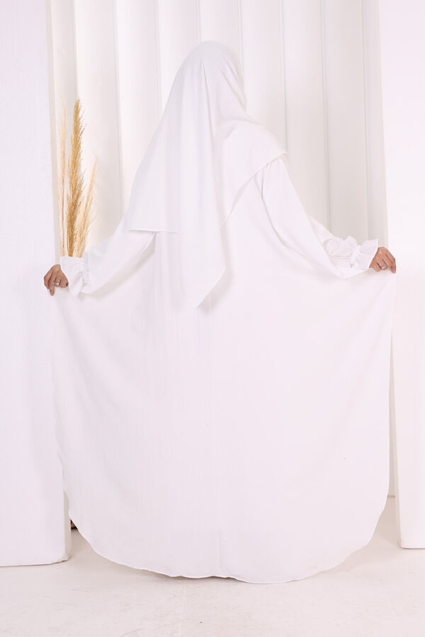 Pançolu Elbise Takım 8002 Ekru - 4