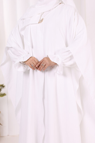 Pançolu Elbise Takım 8002 Ekru - 6