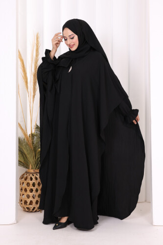 Pançolu Elbise Takım 8002 Siyah - 2