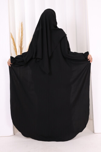 Pançolu Elbise Takım 8002 Siyah - 4