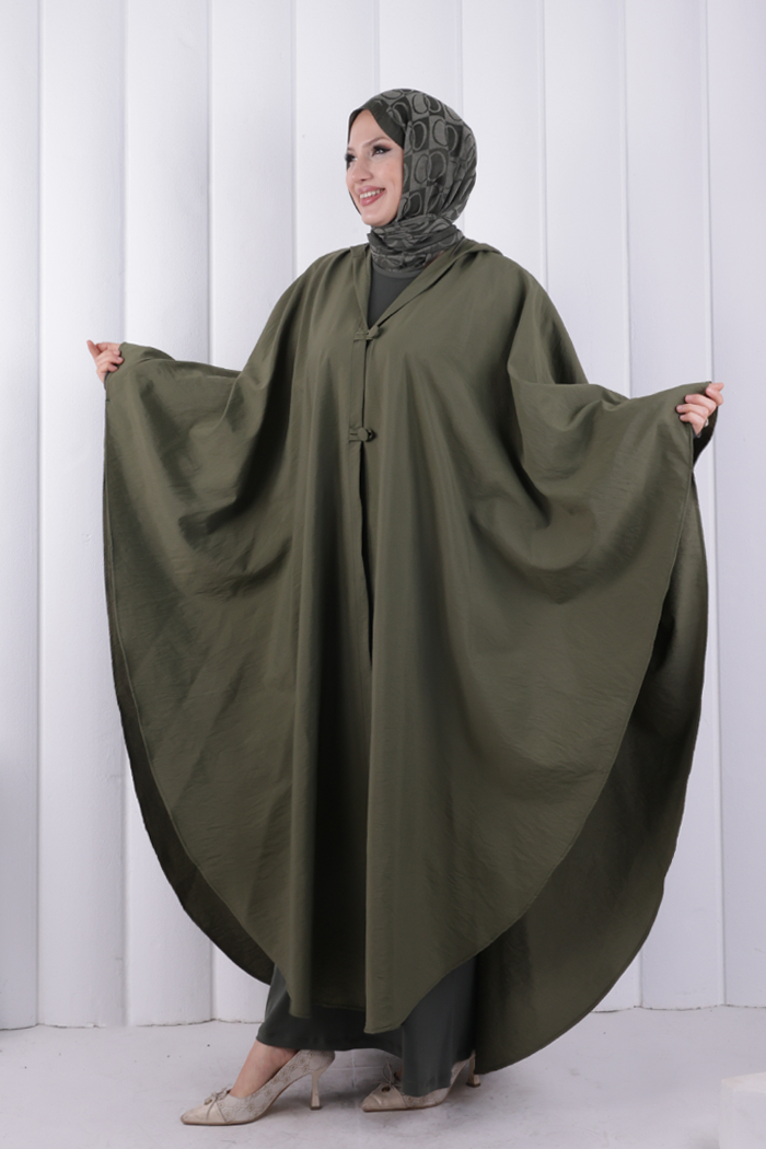 Paraşüt Kumaş Panço 1216 Haki - 2