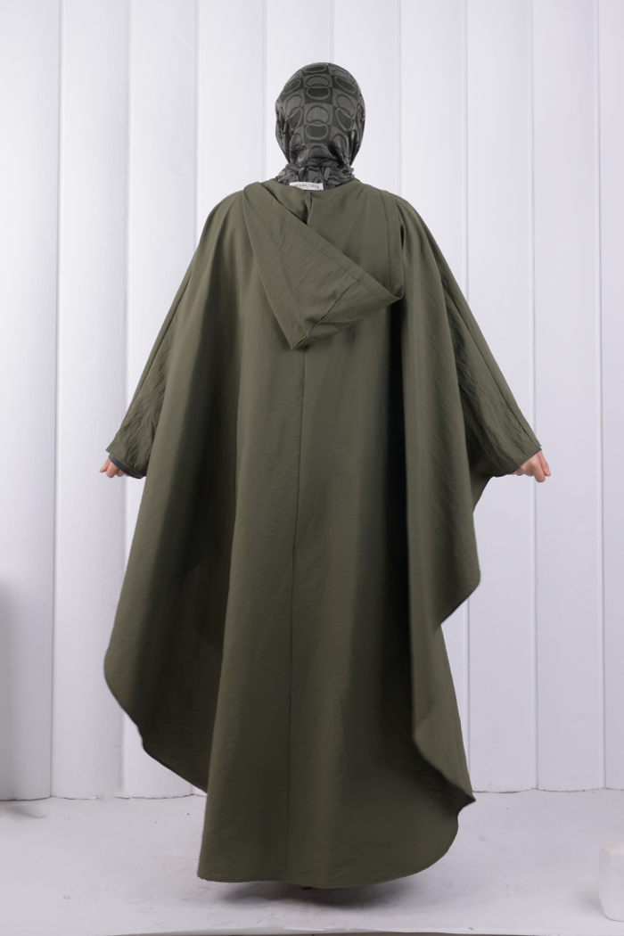 Paraşüt Kumaş Panço 1216 Haki - 3