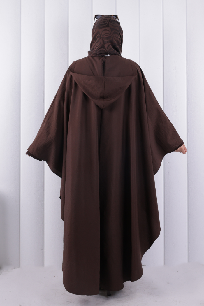 Paraşüt Kumaş Panço 1216 Kahverengi - 4
