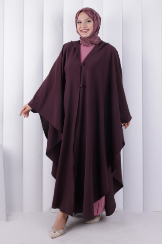 Paraşüt Kumaş Panço 1216 Mürdüm - 3