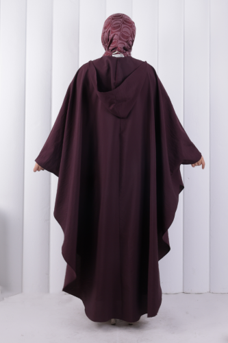 Paraşüt Kumaş Panço 1216 Mürdüm - 4