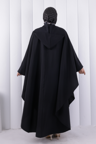Paraşüt Kumaş Panço 1216 Siyah - 2