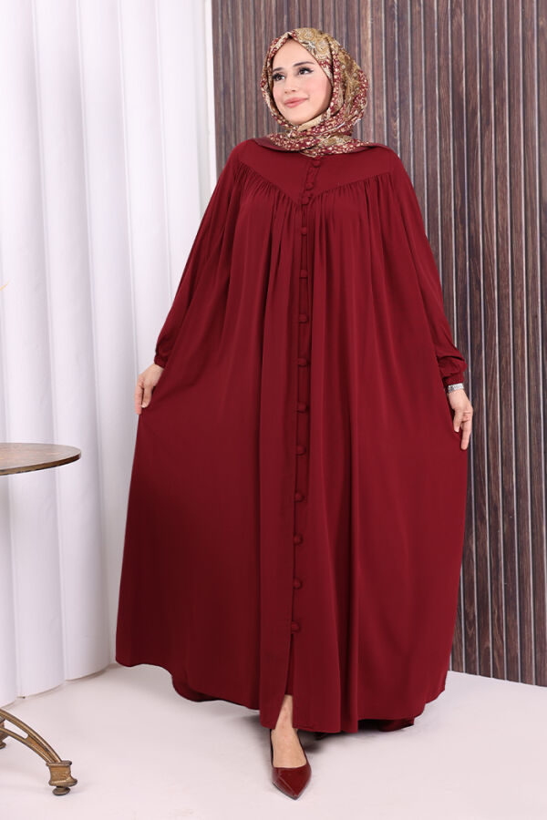 Robalı Britli Ferace 6022 Bordo - 2