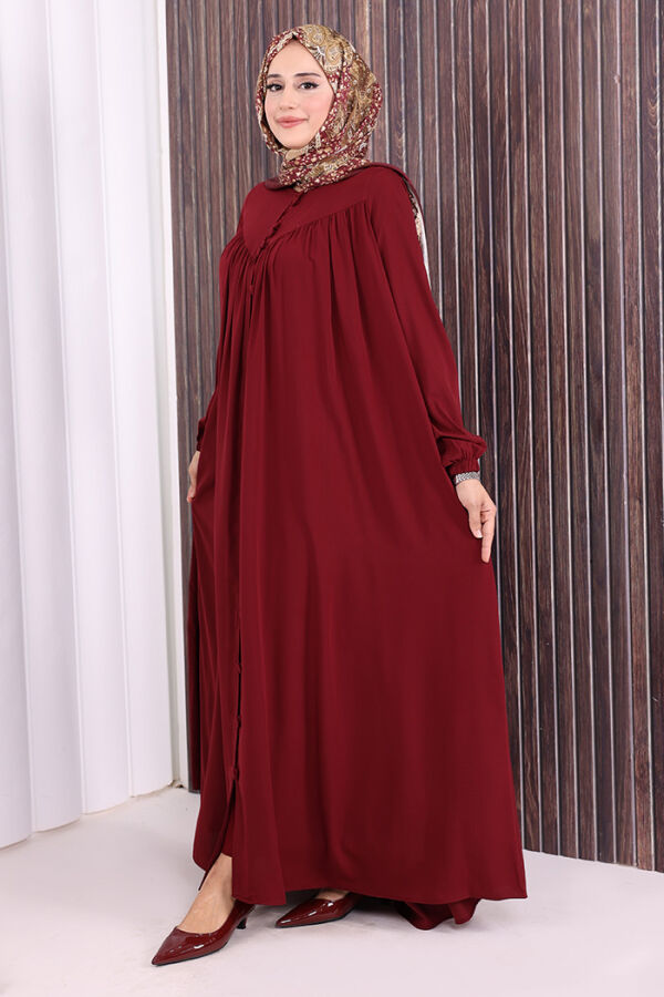 Robalı Britli Ferace 6022 Bordo - 3