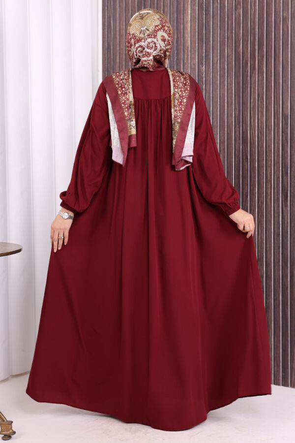 Robalı Britli Ferace 6022 Bordo - 4