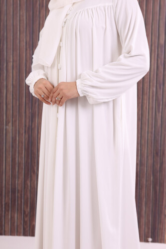 Robalı Britli Ferace 6022 Ekru - 5