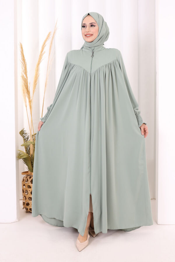 Biritli Ferace ŞAL HEDİYE ! 7056 Mint - 1