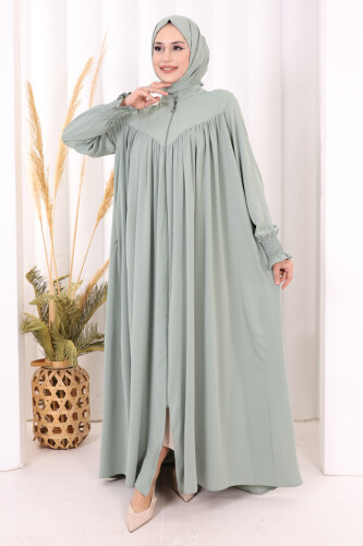 Biritli Ferace ŞAL HEDİYE ! 7056 Mint - 2