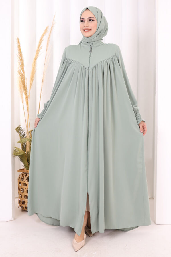 Biritli Ferace ŞAL HEDİYE ! 7056 Mint - 3