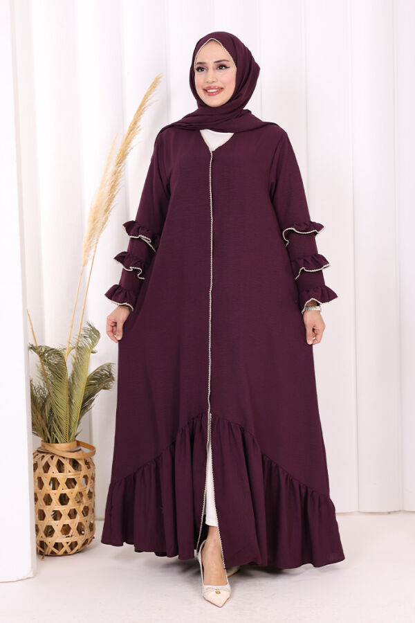 Hac Umre Ferace ŞAL HEDİYE   70018 Mor - 2