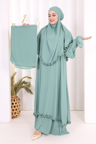 Hac Umre Sufleli, Elbise Takım ŞAL HEDİYE  3951 Mint - 2