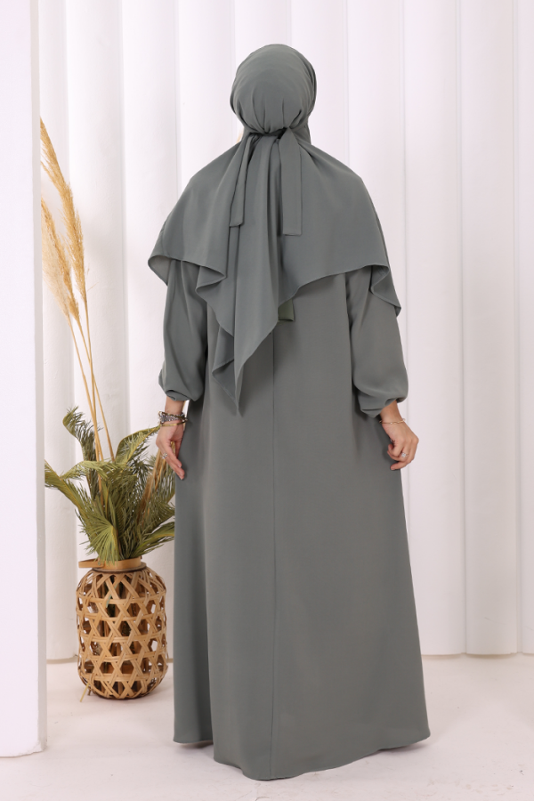 Sufleli Elbise Takım 6044 Mint - 4