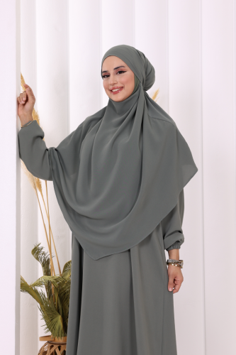 Sufleli Elbise Takım 6044 Mint - 5