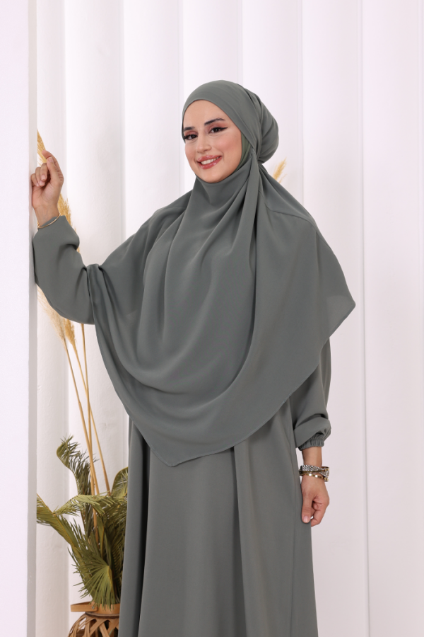 Sufleli Elbise Takım 6044 Mint - 5