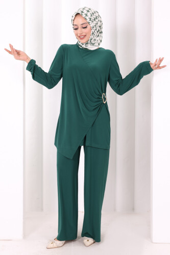 Toka Detaylı İkili Takım 8034 Zümrüt - 2