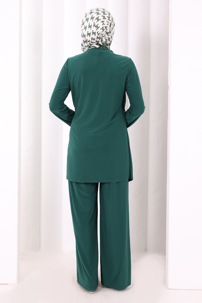 Toka Detaylı İkili Takım 8034 Zümrüt - 4