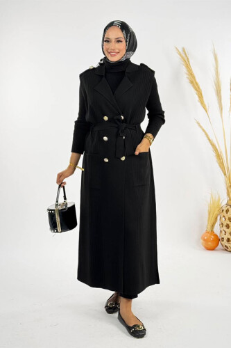 Triko Yelek 18301 Siyah - Bym Fashion