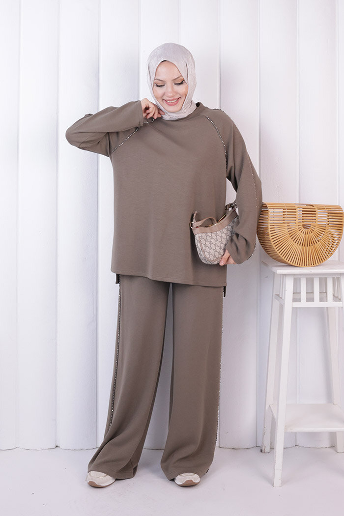 Tunik Pantolon Takım 1213 Haki - 1