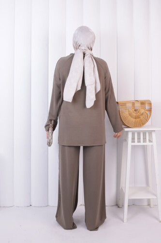 Tunik Pantolon Takım 1213 Haki - 2