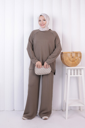 Tunik Pantolon Takım 1213 Haki - 4
