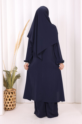 Tunik Pantolon Takım 8003 Lacivert - 4