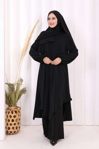 Tunik Pantolon Takım 8003 Siyah