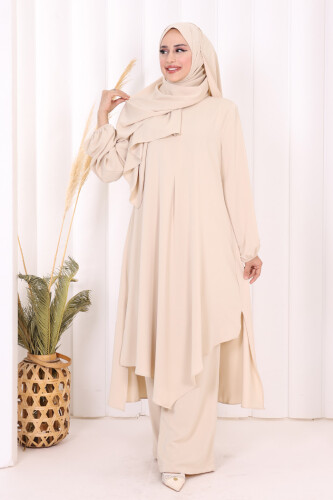 Tunik Pantolon Takım 8003 Taş - 2