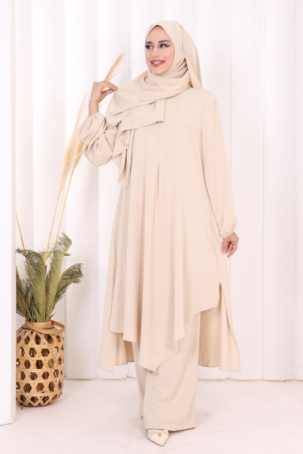 Tunik Pantolon Takım 8003 Taş - 2