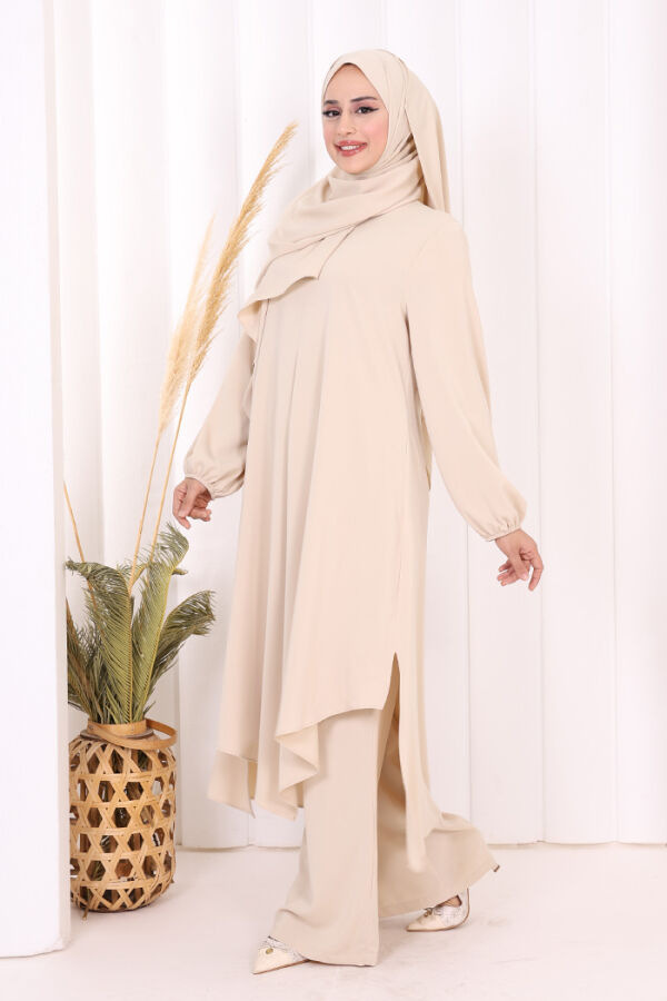 Tunik Pantolon Takım 8003 Taş - 3