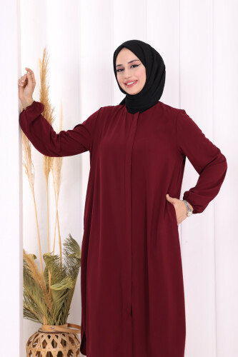 Tunik Pantolon Takım 8006 Mürdüm - 5
