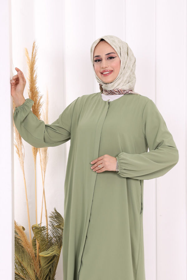 Tunik Pantolon Takım 8006 Yeşil - 5