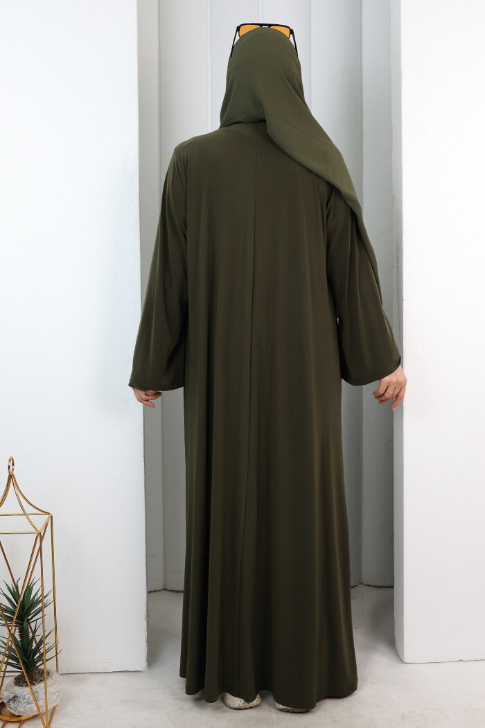 Uzun Hırkalı Üçlü Takım 8713 Haki - 3