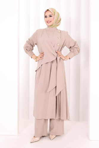 Yandan Bağlamalı İkili Takım 8019 Taş