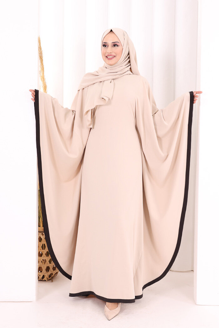 Yarasakol Biyeli Elbise Şal Hediyelidir 7068 Taş - 1