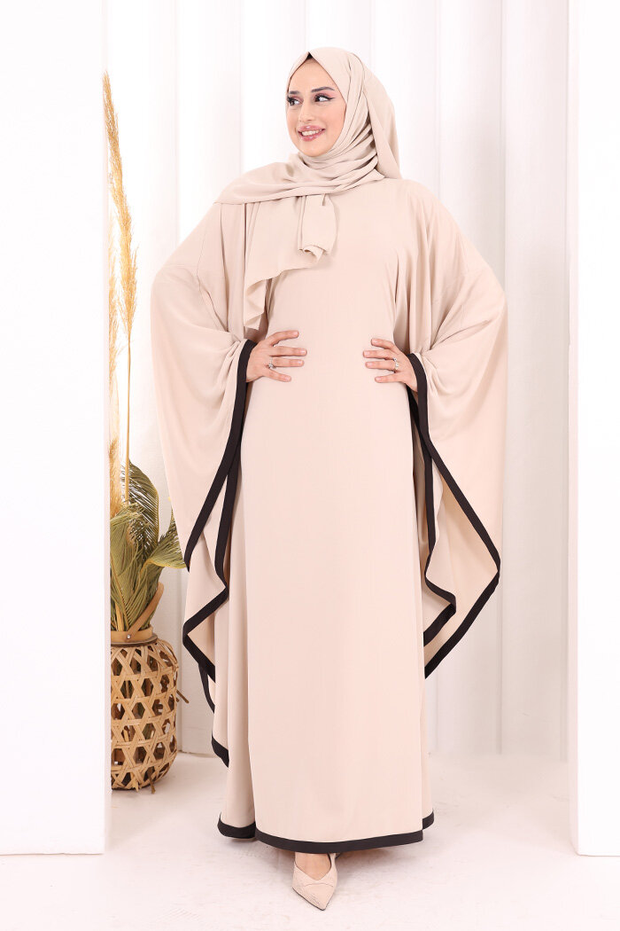 Yarasakol Biyeli Elbise Şal Hediyelidir 7068 Taş - 2