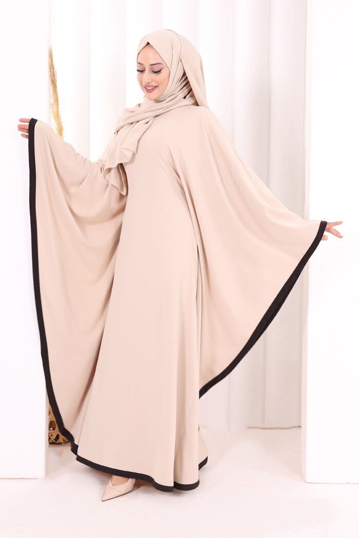 Yarasakol Biyeli Elbise Şal Hediyelidir 7068 Taş - 3