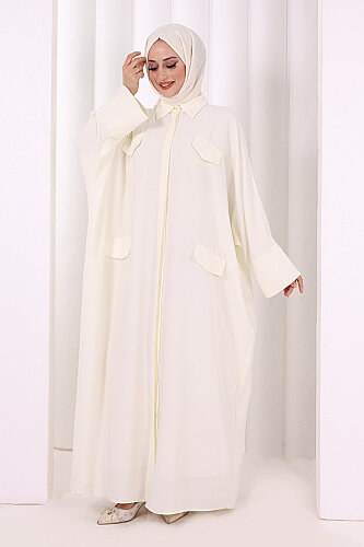 Yarasakol Elbise 7071 Ekru