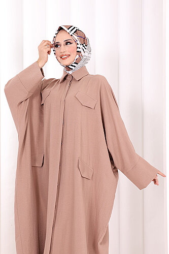 Yarasakol Elbise 7071 Somon - 5