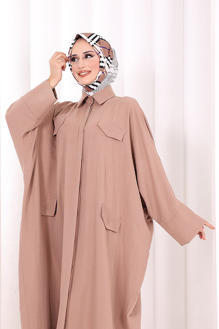 Yarasakol Elbise 7071 Somon - 5