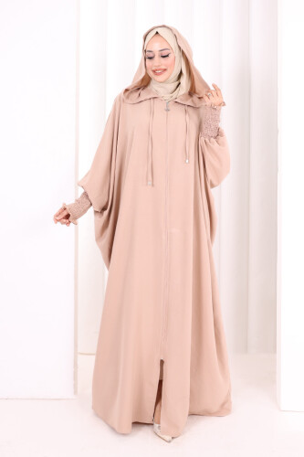 Yarasakol , Şapkalı Ferace 7076 Bal - 2